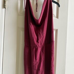 Emerson Thorpe burgundy dress